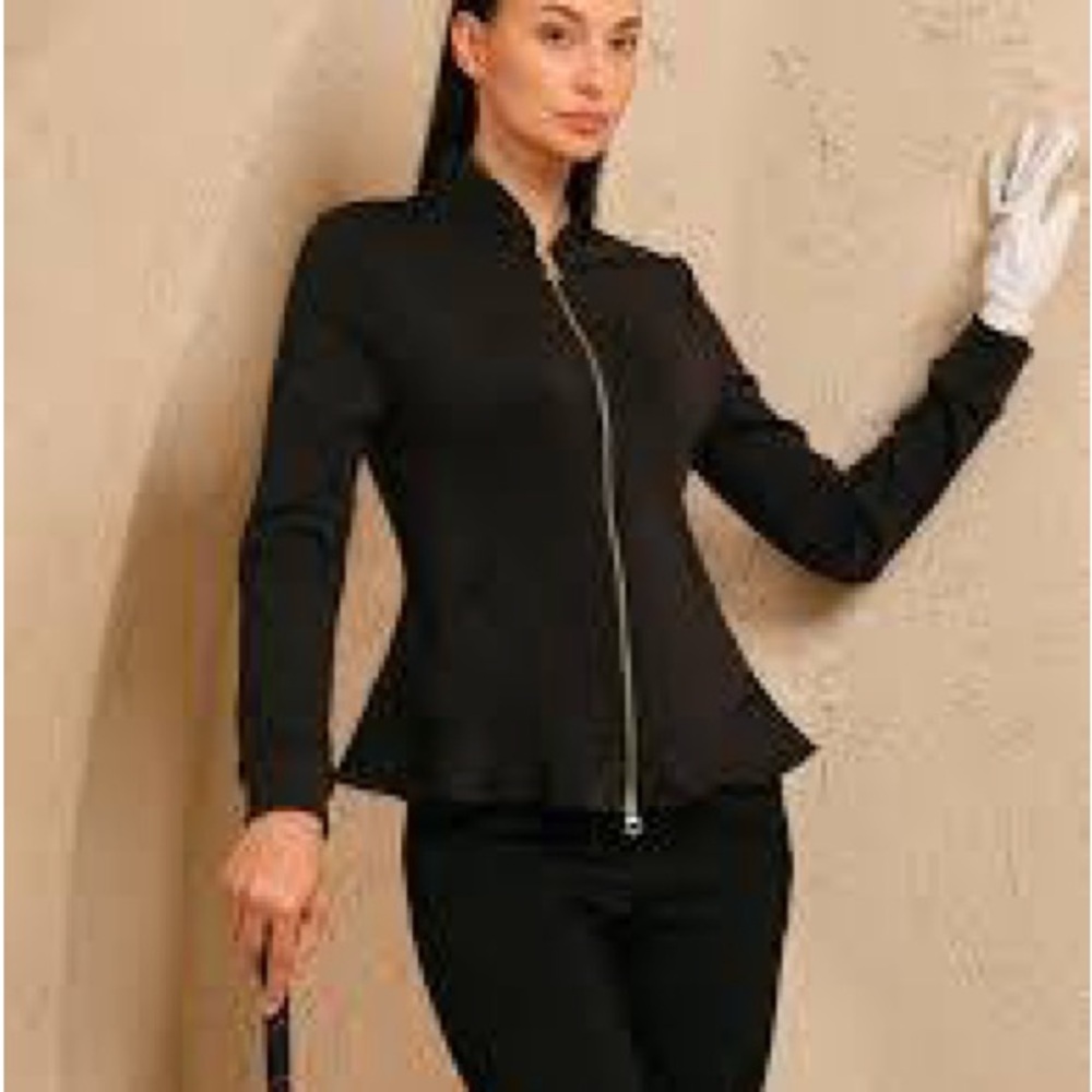 Acegolfs More Than Basic Ruffle Golf Jacket, L - image 1